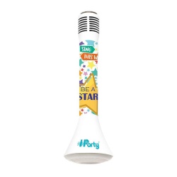 MICROFON KARAOKE SLIM CU DIFUZOR IPARTY - Img 3