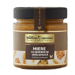 Miere cu germeni de grau si nuca 270gr