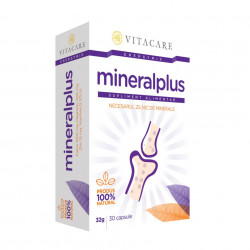Mineralplus - Supliment Alimentar pentru Fortificarea Oaselor, Piele, Păr și Unghii