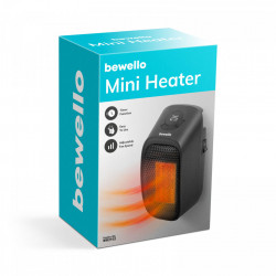 Mini radiator - 400W - display LED - 230V - negru - Bewello - Img 4