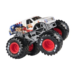 MONSTER JAM MASINUTA METALICA JESTER SCARA 1 LA 64 - Img 5