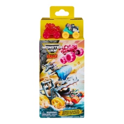 MONSTER JAM MINI JAMS SET DE JOACA LANSATOR MEGALODON DISTRUGATOR MARIN