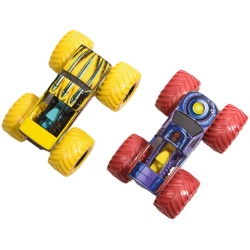 MONSTER JAM SET 2 MASINUTE METALICE THE SENTINELS VS WOLVERINE SCARA 1 LA 65 - Img 3