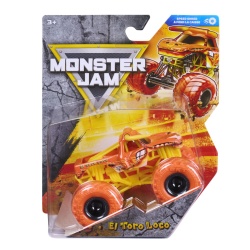 MONSTER JAM SPEED SHRED MASINUTA METALICA EL TORO LOCO SCARA 1 LA 64