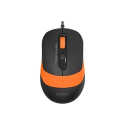 Mouse A4tech cu fir, 1600 DPI, ng/orange