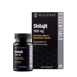 Nugenix Shilajit 500 Mg, Rasina Pura De Shilajit Din Himalaya, 60 Cps