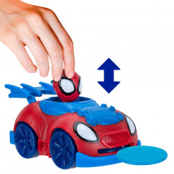 Paienjenelul Marvel - Vehicul cu lansator de discuri, figurina inclusa, diverse modele - Img 3