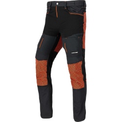 PANTALON LUCRU ELASTIC CU INSERTII ANTIDERAPANTE - M