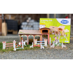 Papo figurina set poney club-boxa carton+4 figurine - Img 4
