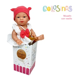 Papusa Nines D'Onil, Colectia Golosinas, in cutie, cu miros de vanilie, 26 cm (2024) - Img 4