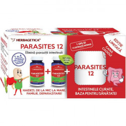 PARASITES 12 DETOX FORTE 60+60CPS+CANA CADOU