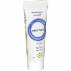 PASTA DINTI ARGIDENT (argint coloidal si uleiuri esentiale) AQUANANO 75ml AGHORAS