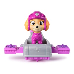 PATRULA CATELUSILOR ACTION PUPS SET VEHICUL DE SALVARE HOVERBOARD SI FIGURINA SKYE 5 CM - Img 5