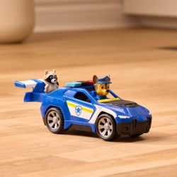 PATRULA CATELUSILOR CAUTARE SI SALVARE SET FIGURINA CHASE SI VEHICUL MASINA DE POLITIE - Img 10
