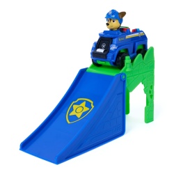PATRULA CATELUSILOR FILMUL CU DINOZAURI SET VEHICUL CU RAMPA SI FIGURINA CHASE - Img 6