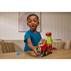 PATRULA CATELUSILOR FILMUL CU DINOZAURI SET VEHICUL DINO DE POMPIERI CU FIGURINA MARSHALL SI ACCESORII - Img 5