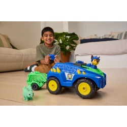 PATRULA CATELUSILOR FILMUL CU DINOZAURI SET VEHICUL DINO RC CU TELECOMANDA FIGURINA CHASE SI ACCESORII - Img 6