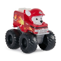 PATRULA CATELUSILOR PUP SQUAD RACERS RESCUE WHEELS VEHICUL METALIC MARSHALL SCARA 1:55 - Img 4