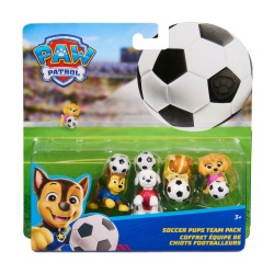 PATRULA CATELUSILOR SOCCER PUPS SET 4 FIGURINE