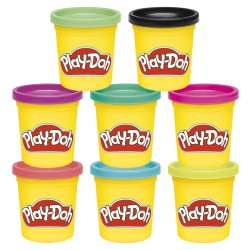 PLAY DOH SET 8 CUTII DE PLASTELINA CULORI VIBRANTE - Img 2