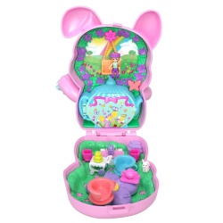 POLLY POCKET SET GENTUTA ANIMALUT IEPURAS LA PETRCERE CU ACCESORII - Img 8