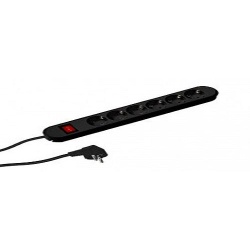 PREL BACHMANN SMART 6xCEE7/3 PC, NEGRU