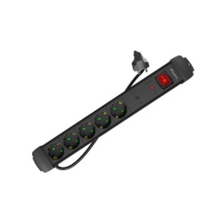 Prelungitor Lanberg SP1, 5 prize negru