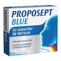 Proposept blue cu albastru metilen 20cpr de supt