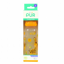 PUR 9017 – BIBERON CU DESEN +3 LUNI, 325ML - Img 3