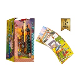 Puzzle 3D miniatura Harry Potter Quiddich Field - Img 8