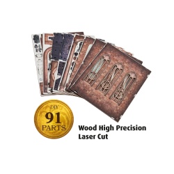 Puzzle 3D miniatura Urzeala Tronurilor Iron Throne - Img 3