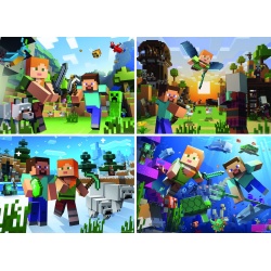 PUZZLE MINECRAFT 4IN1 - Img 2