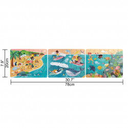 Puzzle pentru copii Prietenii Oceanului (3 in 1) si joc storytelling - Img 3