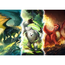 PUZZLE TREFL 1000 DUNGEONS DRAGONS LEGENDERE MISTERIOASE - Img 2