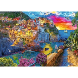 PUZZLE TREFL 1000 O PLIMBARE DE SEARA PRIN CINQUE TERRE - Img 2