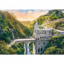 PUZZLE TREFL 1000 SANCTUARUL LAS LAJAS COLUMBIA - Img 2