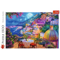 PUZZLE TREFL 1500 O INTALNIRE IN POSITANO - Img 3