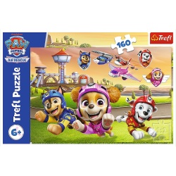 PUZZLE TREFL 160 PATRULA CATELUSILOR ECHIPA DE SALVARE AERIANA - Img 3