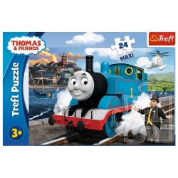PUZZLE TREFL 24 MAXI HAPPY THOMAS DAY - Img 3