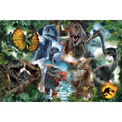 PUZZLE TREFL 300 JURRASIC WORLD DINOZAURII FAVORITI - Img 2