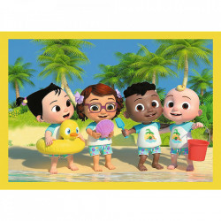Puzzle trefl 4in1 cocomelon prezentarea familiei - Img 4