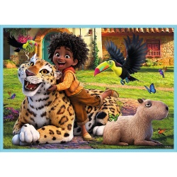 PUZZLE TREFL 4IN1 ENCANTO LUMEA MAGICA - Img 5