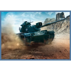 PUZZLE TREFL 4X250 WORLD OF TANKS BATALIE GROZAVA CU TANCURI - Img 3