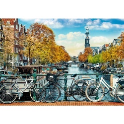 PUZZLE TREFL UFT 1000 TOAMNA IN AMSTERDAM - Img 2