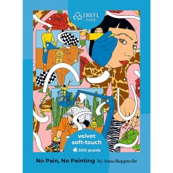 PUZZLE TREFL UFT VELVET 500 MODA FEMININA - Img 3