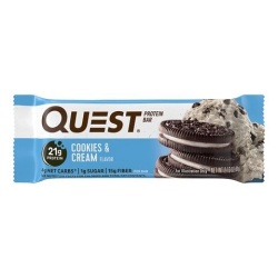 Quest Protein Bar, Baton Proteic, Cu Aroma De Biscuiti Si Frisca, 60g - Img 2