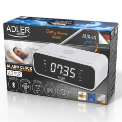 RADIO CU CEAS INCARCARE WIRELESS AD 1192 ALB ADLER - Img 7