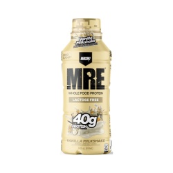 Redcon1 Mre Whole Food Protein Shake Rtd, Shake Proteic Din Alimente Integrale Rtd Cu Aroma De Milkshake De Vanilie, 414 Ml