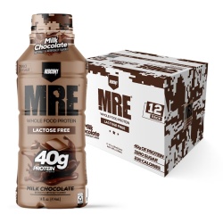 Redcon1 Mre Whole Food Protein Shake Rtd, Shake Proteic Din Alimente Integrale Rtd Cu Aroma De Ciocolata Cu Lapte, 414 Ml - Img 3