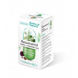 RESVERATROL FORTE + COENZIMA Q10 30cps ROTTA NATURA